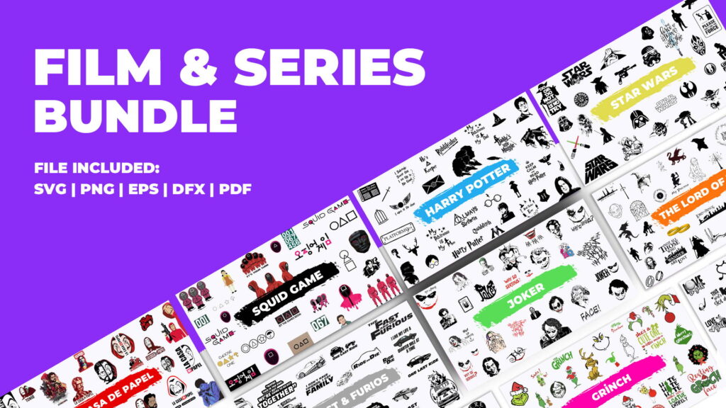 The Complete SVG Bundle 7 FILM2020SERIES20TEMPLATE