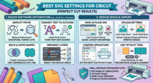 Best SVG Settings for Cricut (Perfect Cut Results)